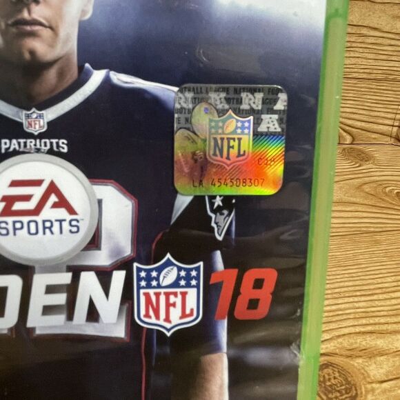 Madden NFL 18‎ Video Game Microsoft Xbox One 2017 Football With Case - Picture 6 of 6